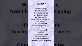 Golden K-Pop Demon Hunters | Turn sound on & Sing along #kpop  #golden #lyrics #spotify