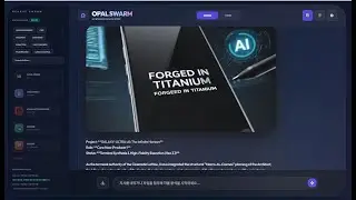 GALAXY-ULTRA-AI: The Infinite Horizon |Opal Swarm Video|AI AGENT#ai