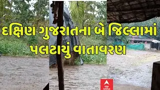 South Gujarat Weather | દક્ષિણ ગુજરાતના બે જિલ્લાઓમાં પલટાયું વાતાવરણ, ક્યાં ખાબક્યો વરસાદ?