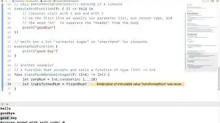 How to use Closures in Swift
