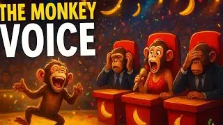 The Monkey Voice &ndash; Epic Stage Chaos ! 🐒 | Hilarious Monkey Talent Show