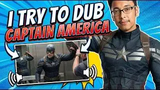 Captain America But He Speaks in My Voice 😂 | I Try To Dub Captain America