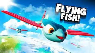 I became a flying fish! I am fish game play part 5!