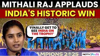 Mithali Raj's Emotional Message After India's Women's Cricket Team Create History | Women World Cup