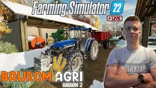 BauromAgri Saison 2 ! - Live n°7 - Dernier Live sous la neige au Monde du Bel Air !