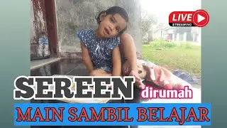 Momen Lubna Seren Belajar Sambil Bermain dirumah #Vlog #main