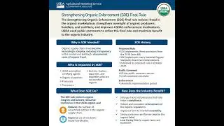 Ep 161 | Certified Organic Handlers Beware of USDA&rsquo;s Tough New NOP Regulations | Register Now for...