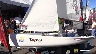 2016 Topaz Uno Sailing Boat - Walkaround - 2015 Annapolis Sail Boat Show