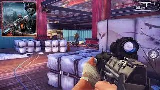 Modern Combat 5: mobile FPS iPad Pro Gameplay