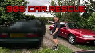 90s FRENCH CAR RESCUE! 2 Years on Grass - A New Car For @TheBeardedExplorer