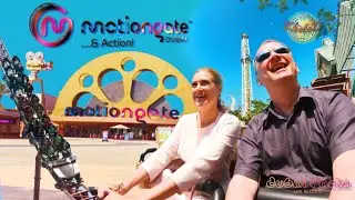 Dubai Parks & Resorts/MOTIONGATE Dubai/все горки парка(4K)
