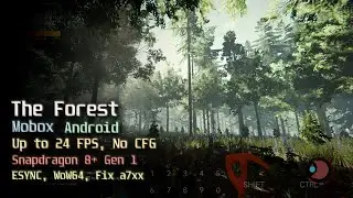 The Forest на Android (Mobox WoW64, Snapdragon 8+ Gen 1, Turnip DXVK)