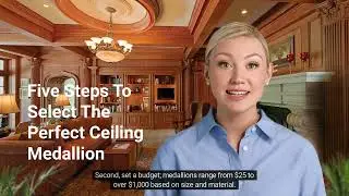 White River Hardwoods: Five Steps To Select The Perfect Ceiling Medallion