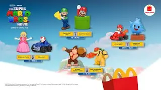 Super Mario McDonald&rsquo;s Happy Meal&reg; Toys!