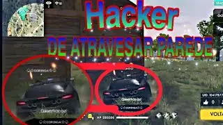 Hacker de atravessar parede no Free Fire (CARRO OU CORRENDO) (2019)