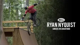 Ryan Nyquist Shreds his Backyard - Bell Helmets
