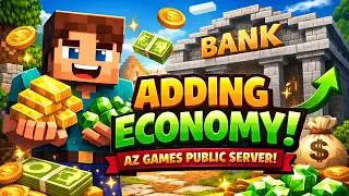 NEW ECONOMY MOD 😍 Crazy Update!🔥 #minecraft