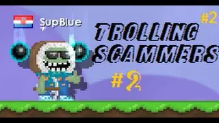 Growtopia Trolling Scammers #2