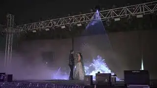 Grand Bride & Groom Entry | Magical Wedding Moment #trending #entry #sangeet #brideandgroom