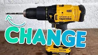 How To Change The Drill Bit On A Stanley Fatmax Drill