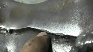 Demolition derby tips. Spotting welded frame seams.