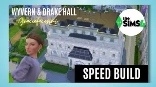 Wyvern & Drake Hall - Discover University Series | The Sims 4 Speedbuild