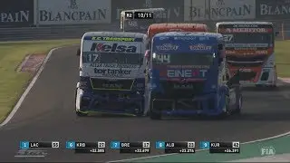 FIA European Truck Racing Championship  2017. Race 2 Hungaroring. Last Laps