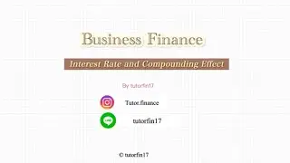 Business Finance : Compounding Effect