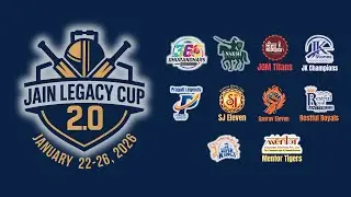 🔴 Live | Day 3 | Jain Legacy Cup 2.0 | Tennis Cricket Tournament | Bhopal | #bhopal #tcslive #live