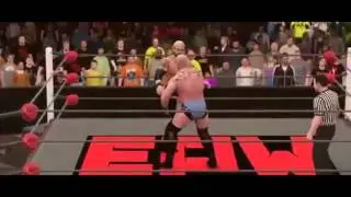 EPW CAW wrestling Buck Watts Vs. Jesse Davis- WWE 2K16