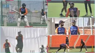 Team India And Virat Kohli Doing Practice At Motera Stadium | India vs England 4th Test Match