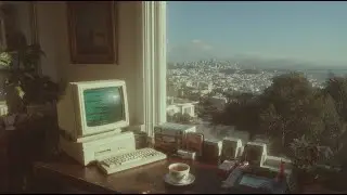silicon valley summer . [ 1985 coding music ]