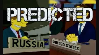THE SIMPSONS PREDICTED THE 2022 RUSSIAN INVASION OF UKRAINE!!!