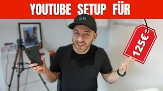 Mein g&uuml;nstiges YouTube Setup 🎥