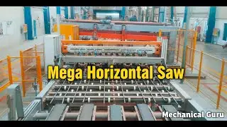 How Horizontal Saw Machine Works | Mechanical Guru