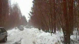 Леднево преодоление лесополосы