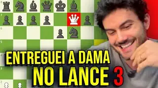 JOGUEI a partida MAIS INSANA DA HISTÓRIA DO CANAL!!  SpeedRun #ep28 Xadrez Online