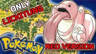 Can you Beat Pokemon Red with only LICKITUNG?