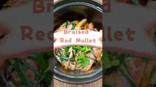Irresistible Red Mullet with yellow bean paste（普宁豆酱）！ #cantonesefood #seafood #chinesefood