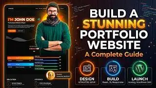 How to make a Portfolio WordPress Website with Elementor Free 2024
