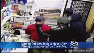 Video Captures Brazen Armed Robbery Inside Philly Laundromat