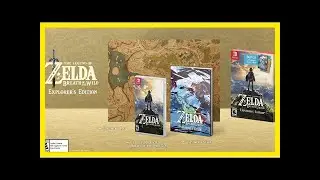 Legend of zelda black friday bundles include a special edition breath of the wild and green 2ds