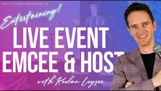Keelan Leyser | Event Host Emcee | www.motivational-speakers.ca