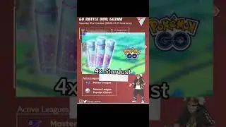 Pokemon Go Battle day 💪 4x Stardust #pokedaxi #shorts