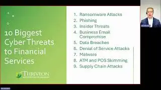 Current Cyber Threats Against Financial Services Company