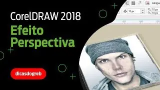 CorelDRAW 2018 - Perspectiva em Bitmaps