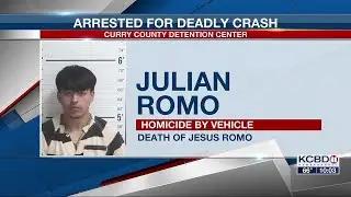 Driver charged with homicide after fatal crash following police chase in Curry County