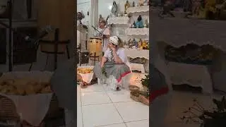 Vovó Quitéria das almas. Reza da Penitência do final de Agosto.