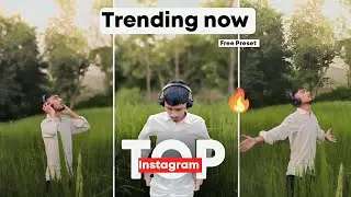 Lightroom Cinematic Green Tone 🔥 Photo Editing Tutorial BY-AD-Editing @Ad__Editingyt