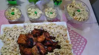 #طريقة_تحضير_دجاج_مشوي في الفرن مع طبق ليباط لذيذ و شهي😋😋